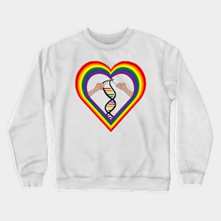 LGBTQIA+ Rainbow Pride Flag Crewneck Sweatshirt